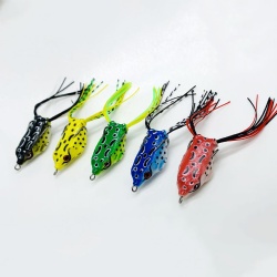 TopWater Frog Fishing Lure Wobblers Artificial Bait