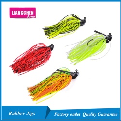 Swim Jigs Rubber Skirted Baits with Weed Guard Fishing Lures